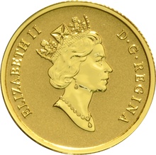 2015 $10 Pure Gold Coin Maple Leaves 1/4oz Boxed