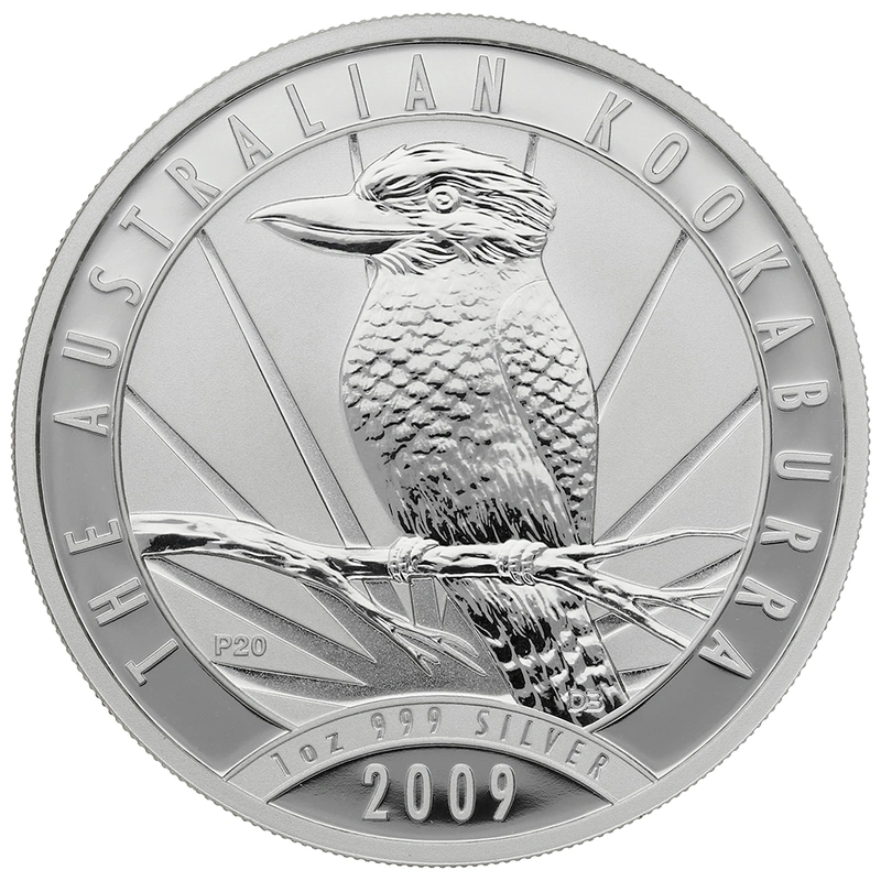 2009 Australian Kookaburra Silver Coin 1oz