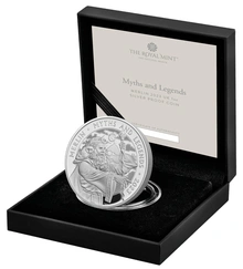 2023 Proof Merlin Silver Coin Myths & Legends 1oz Boxed