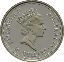 1995 1/2oz Proof Platinum Australian Koala Boxed