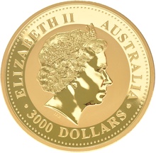2001 Year of the Snake Gold Coin 1kg Perth Mint Australian Lunar Series