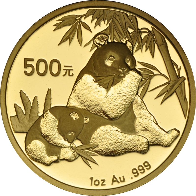 2007 1oz Chinese Panda Gold Coin