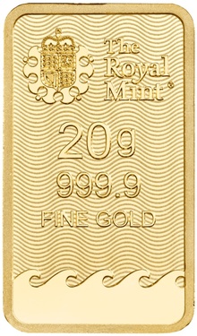 20g Gold Bar Britannia Minted