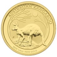 2019 1/4oz Australian Kangaroo Gold Nugget Coin