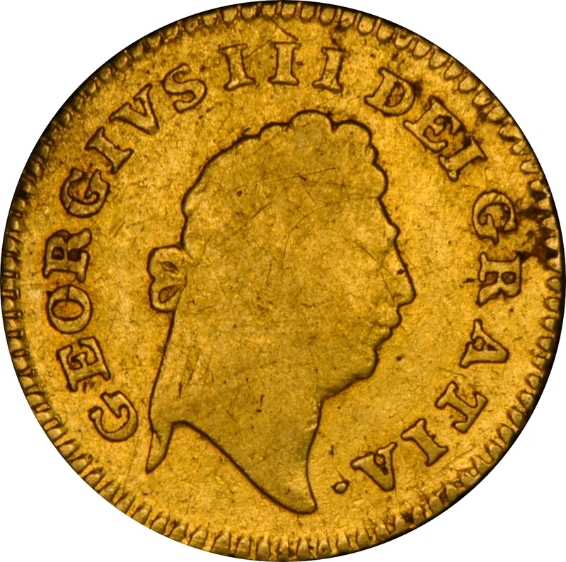 1798 1/3 Guinea Gold Coin George III