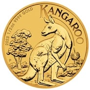 2023 1/2oz Australian Kangaroo Gold Nugget Coin