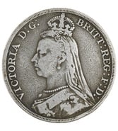 1892 Victoria Jubilee Head Crown - Fine