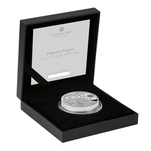 2022 Proof 2oz 25th Anniversary of Harry Potter Silver Coin Hogwarts Express Boxed