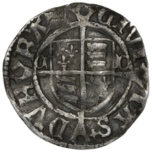 1526-1544 Henry VIII Silver Penny "Sovereign" Bishop Tunstall