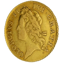 1735 Gold Guinea Coin George II