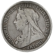 1893 Queen Victoria Silver Crown