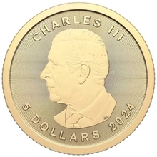 2024 1/10oz Canadian Maple Leaf Gold Coin