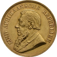 1897 1 Pond Gold Coin South Africa
