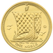 2009 1oz Gold, Isle of Man Noble