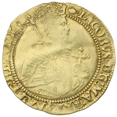1615-16 Gold Unite Coin James I mm Tun