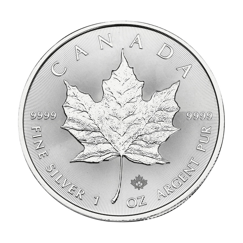 2021 Canadian Silver Maple Leaf Coin 1oz