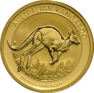 2017 1/2oz Australian Kangaroo Gold Nugget Coin