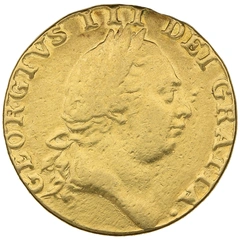 1787 Gold Guinea Coin George III