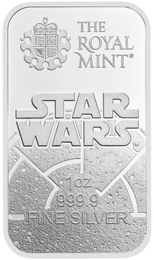 1oz Silver Bar Star Wars Dark Side
