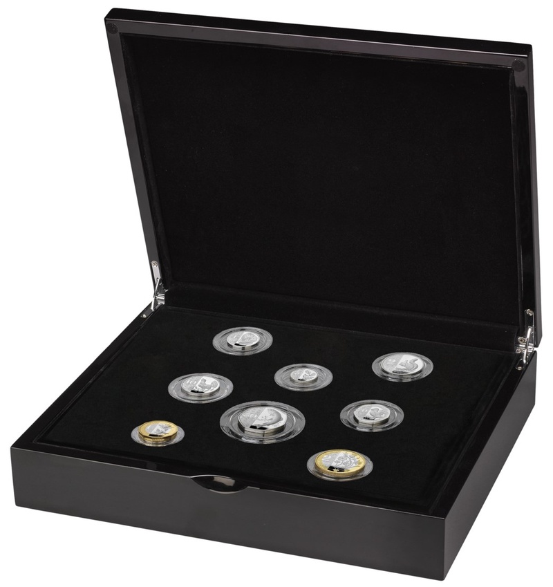 2023 His Majesty King Charles III Definitives UK Silver Proof Coin Set Boxed