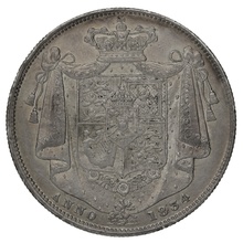 1834 William IV Silver Halfcrown