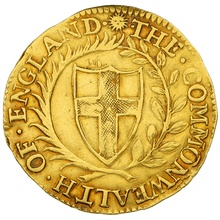 1651 Gold Unite Coin Commonwealth