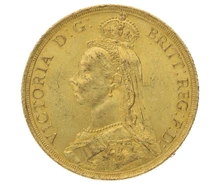 1887 £2 Coin Gold Double Sovereign