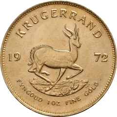 1972 Krugerrand Gold Coin 1oz