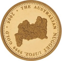 1/25oz Australian Kangaroo Gold Nugget Coin Best Value