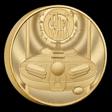 2021 Proof 5oz The Who Gold Coin Music Legends Boxed
