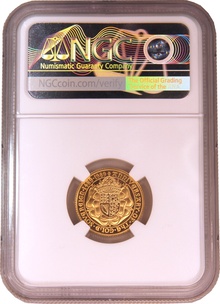 1989 Proof Gold Half Sovereign Elizabeth II NGC PF69
