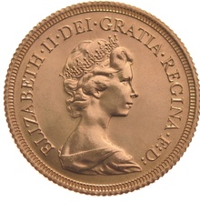 1978 Gold Sovereign - Elizabeth II Decimal Portrait