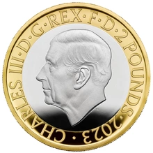 2023 JRR Tolkien Silver £2 Piedfort Proof Coin Boxed