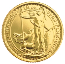 2014 1/4oz Gold Britannia Coin