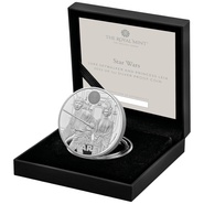 2023 1oz Luke Skywalker & Princess Leia Star Wars Proof Silver Coin Boxed
