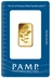 10g Gold Bar PAMP Rosa Minted