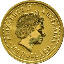 2005 Year of the Cockerel Gold Coin 1oz Perth Mint Australian Lunar Series