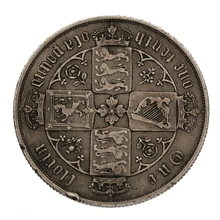 1879 Victoria Silver Gothic Florin