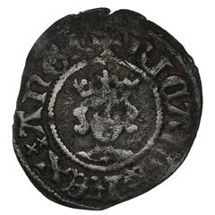 1377-1399 Silver Half Penny Coin Richard II Hammered