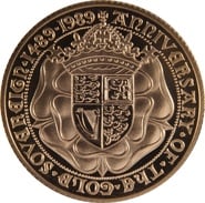 1989 Proof Gold Sovereign Coin Elizabeth II