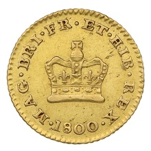 1800 George III Third Guinea Gold Coin