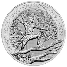 Second Hand 10oz British Silver Coin CGT Free (£10)