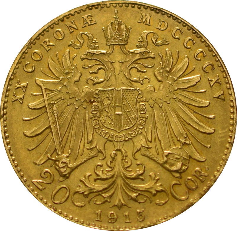 Austrian 20 Coronas Gold Coin