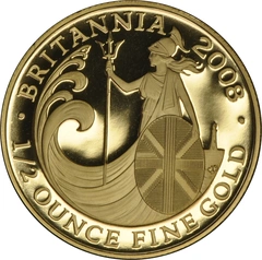 2008 Proof 1/2oz Gold Britannia Coin