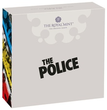 2023 Proof 2oz The Police Silver Coin Music Legends Boxed