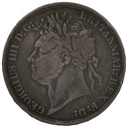 1821 George IV Silver Crown
