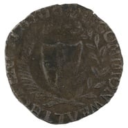 1656 Silver Shilling Coin 