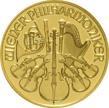 2012 Austrian Gold Philharmonic Coin 1oz