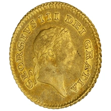 1810 Quarter Guinea Gold Coin George III