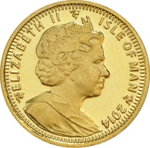 Isle of Man Angel Gold Coin 1/10oz